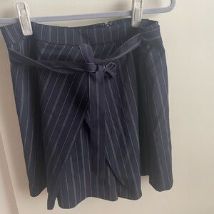 Banana Republic Pinstriped Mini Skirt